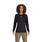 Fox Ranger Fox Head MTB Fietsshirt Lange Mouwen Zwart Dames