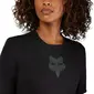 Fox Ranger Fox Head MTB Fietsshirt Korte Mouwen Zwart Dames