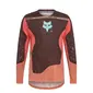 Fox Flexair Elevated MTB Fietsshirt Lange Mouwen Bruin/Oranje Heren