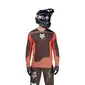 Fox Flexair Elevated MTB Fietsshirt Lange Mouwen Bruin/Oranje Heren