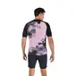 Fox Flexair Ascent Pulse MTB Fietsshirt Korte Mouwen Paars/Multi Heren