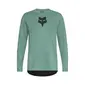 Fox Ranger Fox Head MTB Fietsshirt Lange Mouwen Groen Heren