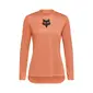 Fox Ranger Fox Head MTB Fietsshirt Lange Mouwen Oranje Dames