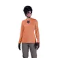Fox Ranger Fox Head MTB Fietsshirt Lange Mouwen Oranje Dames
