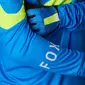 Fox Ranger Tactile MTB Fietsshirt Lange Mouwen Blauw/Grijs/Geel Heren