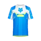Fox Ranger Tactile MTB Fietsshirt Korte Mouwen Blauw/Grijs/Geel Heren
