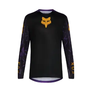 Fox Ranger IMG Print MTB Fietsshirt Lange Mouwen Zwart/Paars Heren