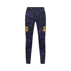 Fox Ranger Image Print MTB Fietsbroek Lang Zwart/Paars Heren