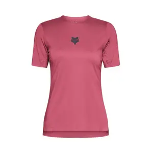 Fox Flexair MTB Fietsshirt Korte Mouwen Roze Dames