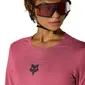 Fox Flexair MTB Fietsshirt Korte Mouwen Roze Dames