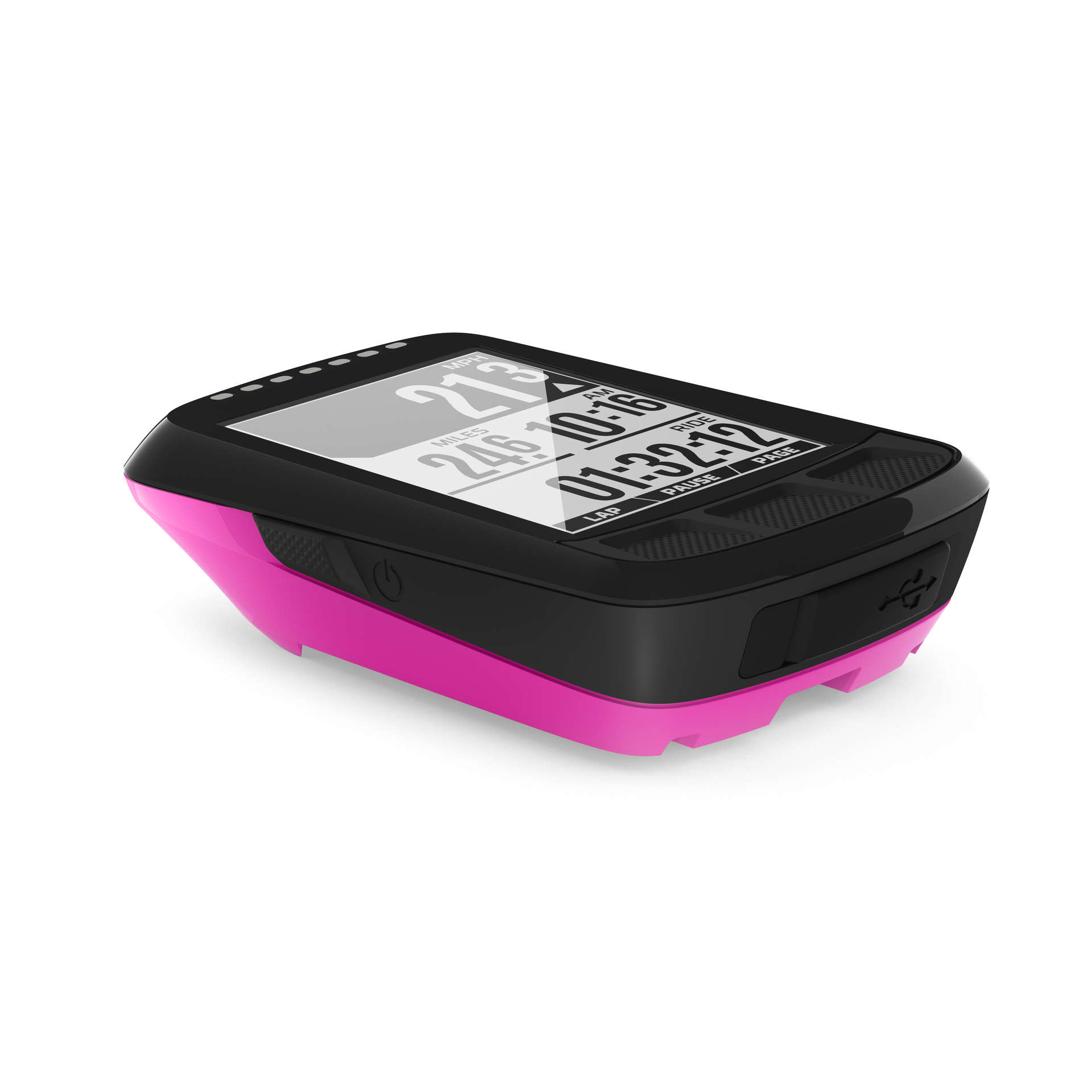 Wahoo ELEMNT BOLT GPS Fietscomputer Limited Edition Zwart/Roze