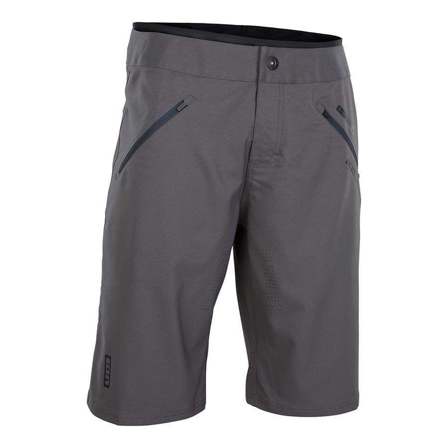 ION Traze Plus MTB Fietsbroek Kort Grijs Heren 