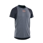 ION Scrub AMP MTB Fietsshirt Korte Mouwen Zwart/Grijs Heren 