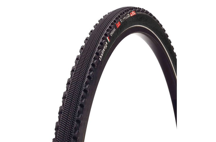 Challenge Chicane Race Cyclocross Vouwband 700x33C Zwart/Zwart