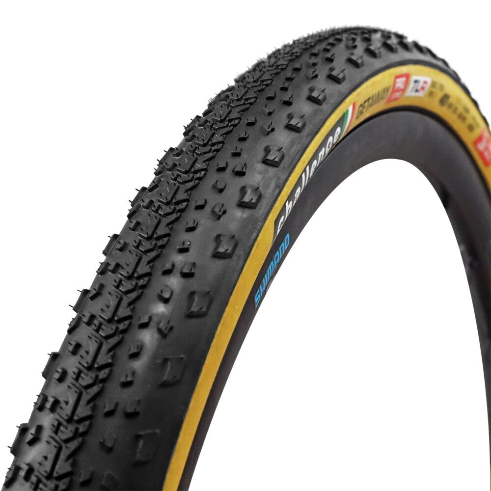 Challenge Gravel Getaway Pro Open Tubular Gravelband Zwart/Bruin