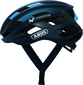Abus AirBreaker Team Movistar Race Fietshelm Donkerblauw/Blauw