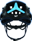 Abus AirBreaker Team Movistar Race Fietshelm Donkerblauw/Blauw