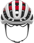 Abus AirBreaker Race Fietshelm Wit/Rood