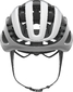Abus AirBreaker Race Fietshelm Zilver/Wit