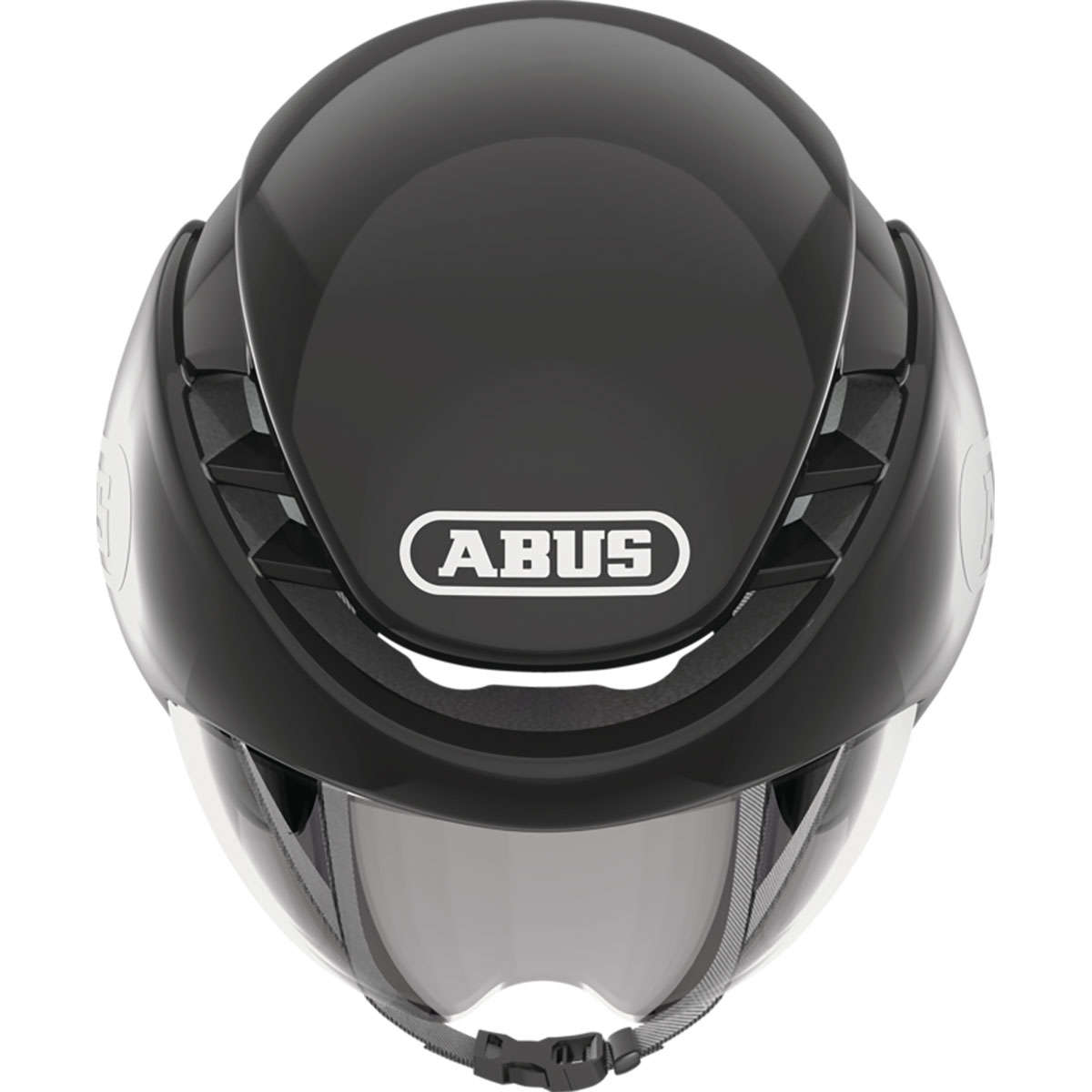 Abus GameChanger TT Aero Fietshelm Shiny Zwart