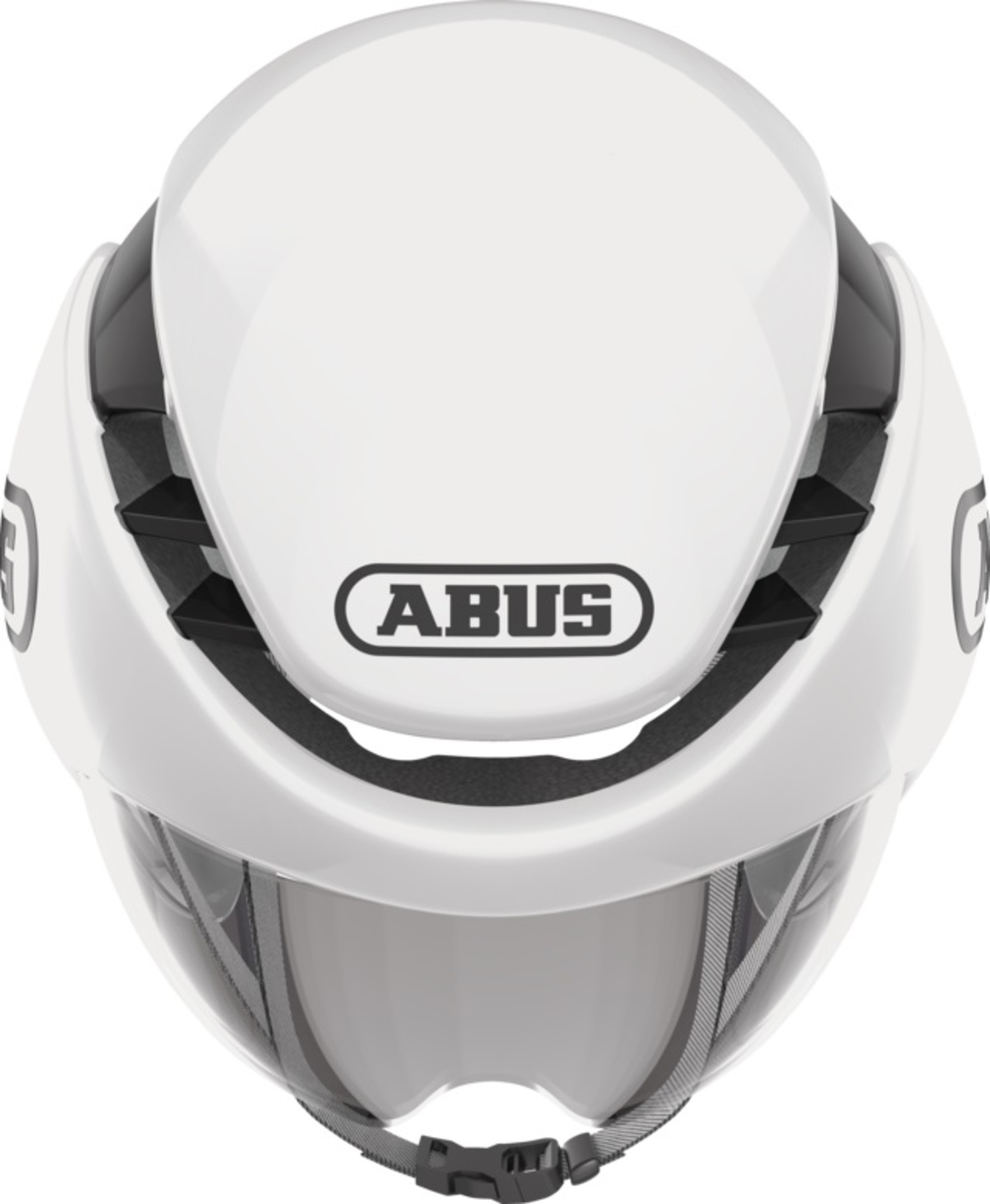 Abus GameChanger TT Aero Fietshelm Shiny Wit