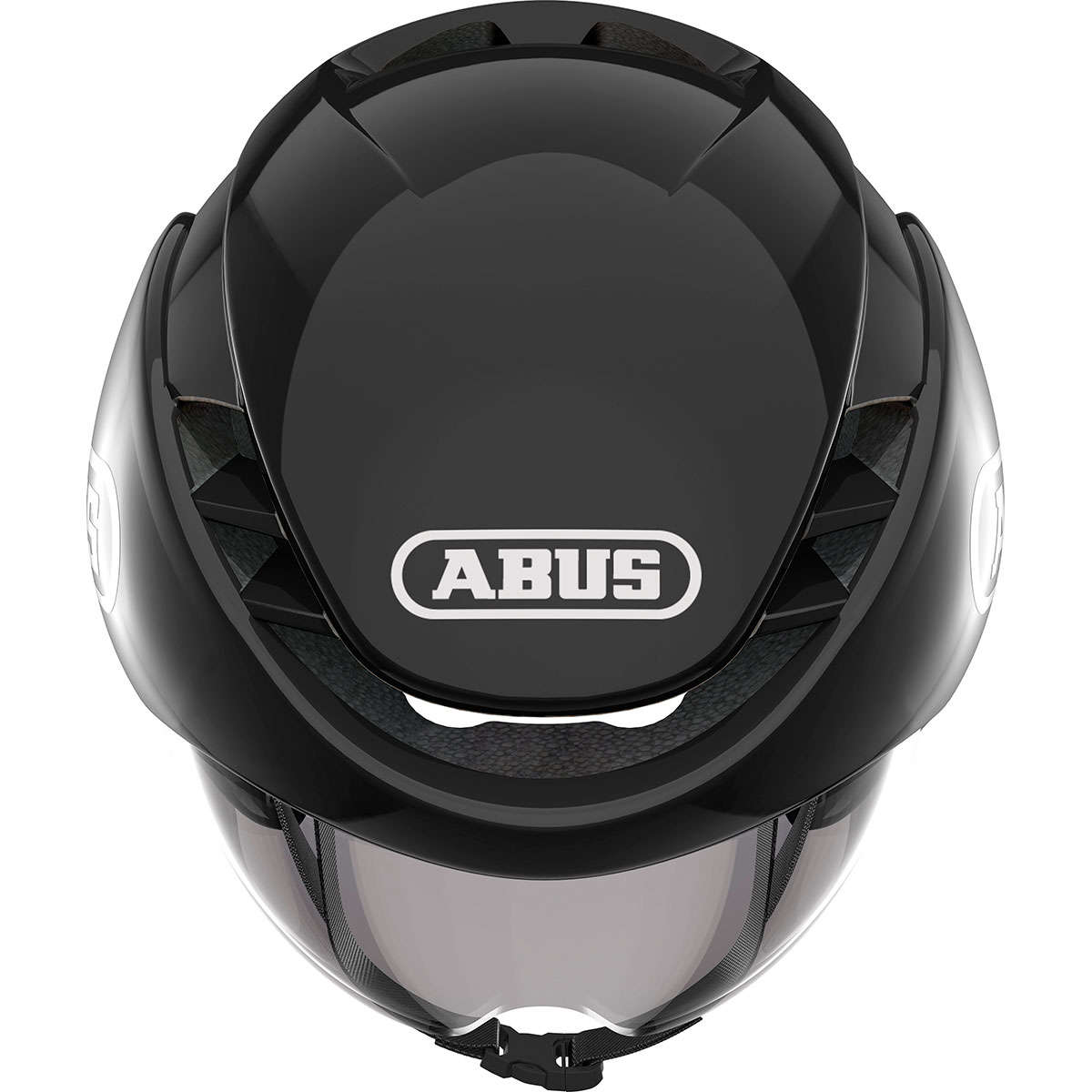 Abus GameChanger TRI Race Fietshelm Shiny Zwart