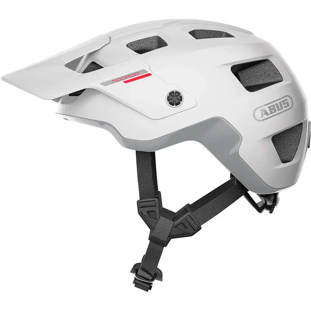 Abus MoDrop MTB Fietshelm Polar Wit