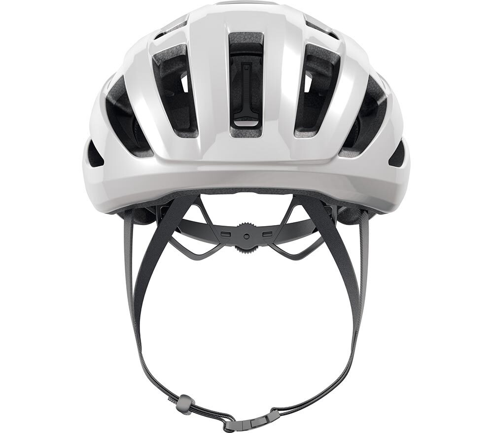 Abus PowerDome MIPS Race Fietshelm Shiny Wit