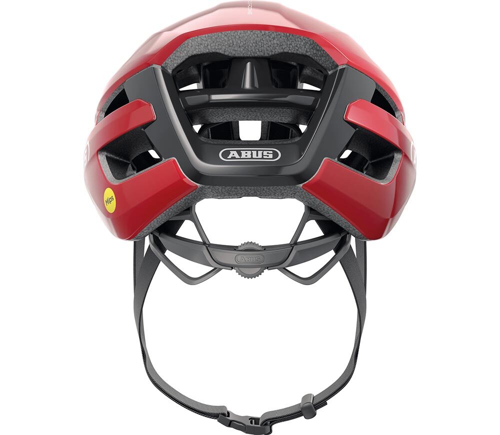 Abus PowerDome MIPS Race Fietshelm Blaze Rood