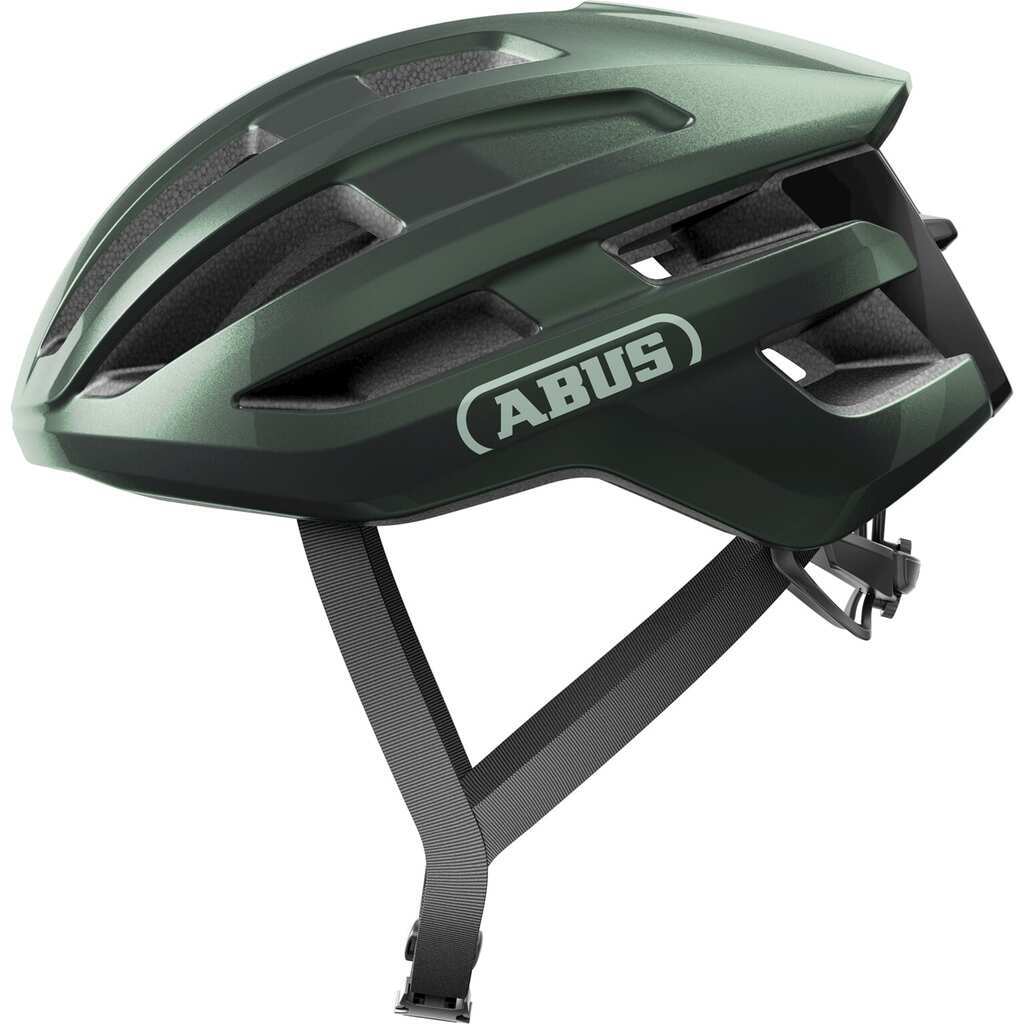 ABUS PowerDome ACE Race Fietshelm Mosgroen