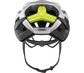 Abus StormChaser Race Fietshelm Zilver/Geel