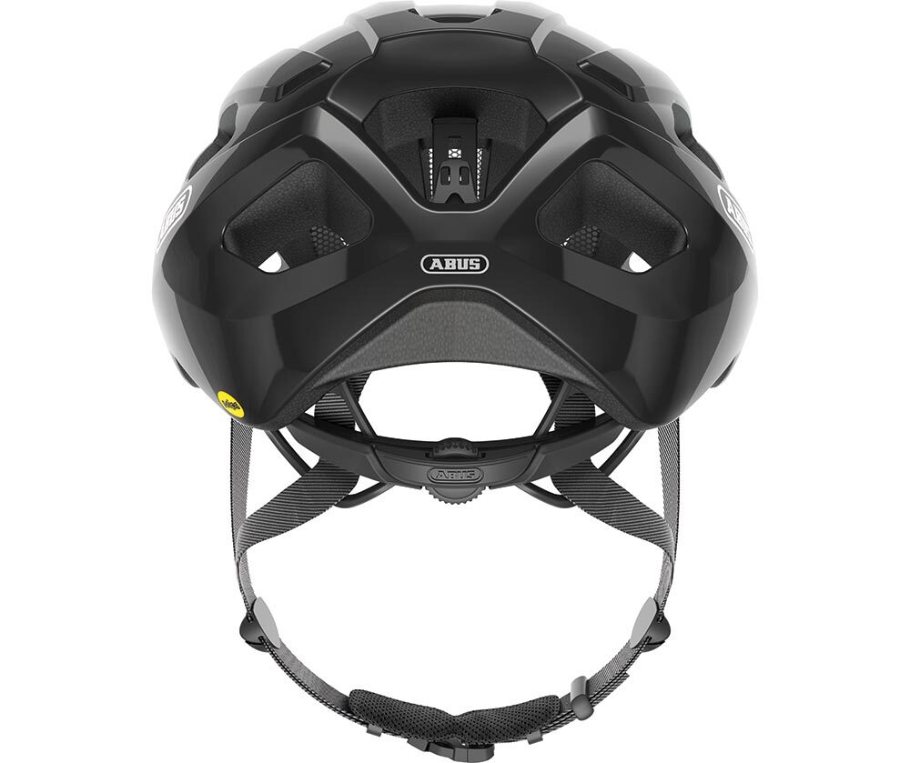 ABUS Macator Racefiets Helm - Sportieve Fietshelm voor Beginners - Voor Dames en Heren - Geel, Maat M