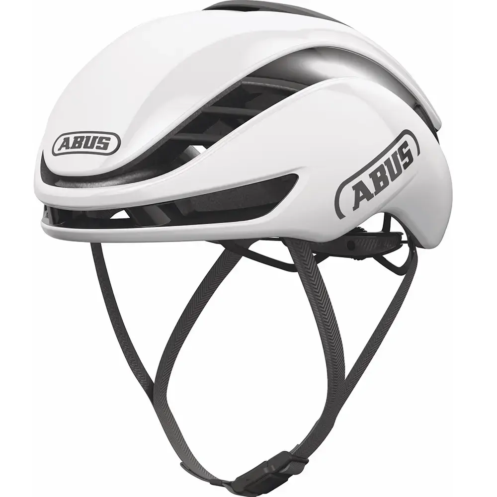 Abus Gamechanger 2.0 Race Fietshelm Shiny Wit
