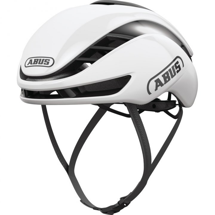 Abus Gamechanger 2.0 Race Fietshelm Shiny Wit