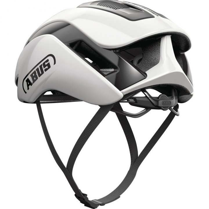 Abus Gamechanger 2.0 Race Fietshelm Shiny Wit