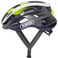 Abus AirBreaker Race Fietshelm Movistar Blauw