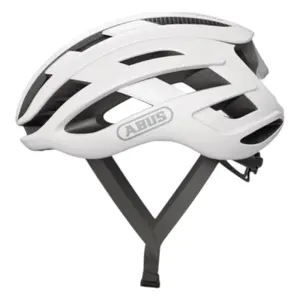 Abus AirBreaker Race Fietshelm Polar Wit