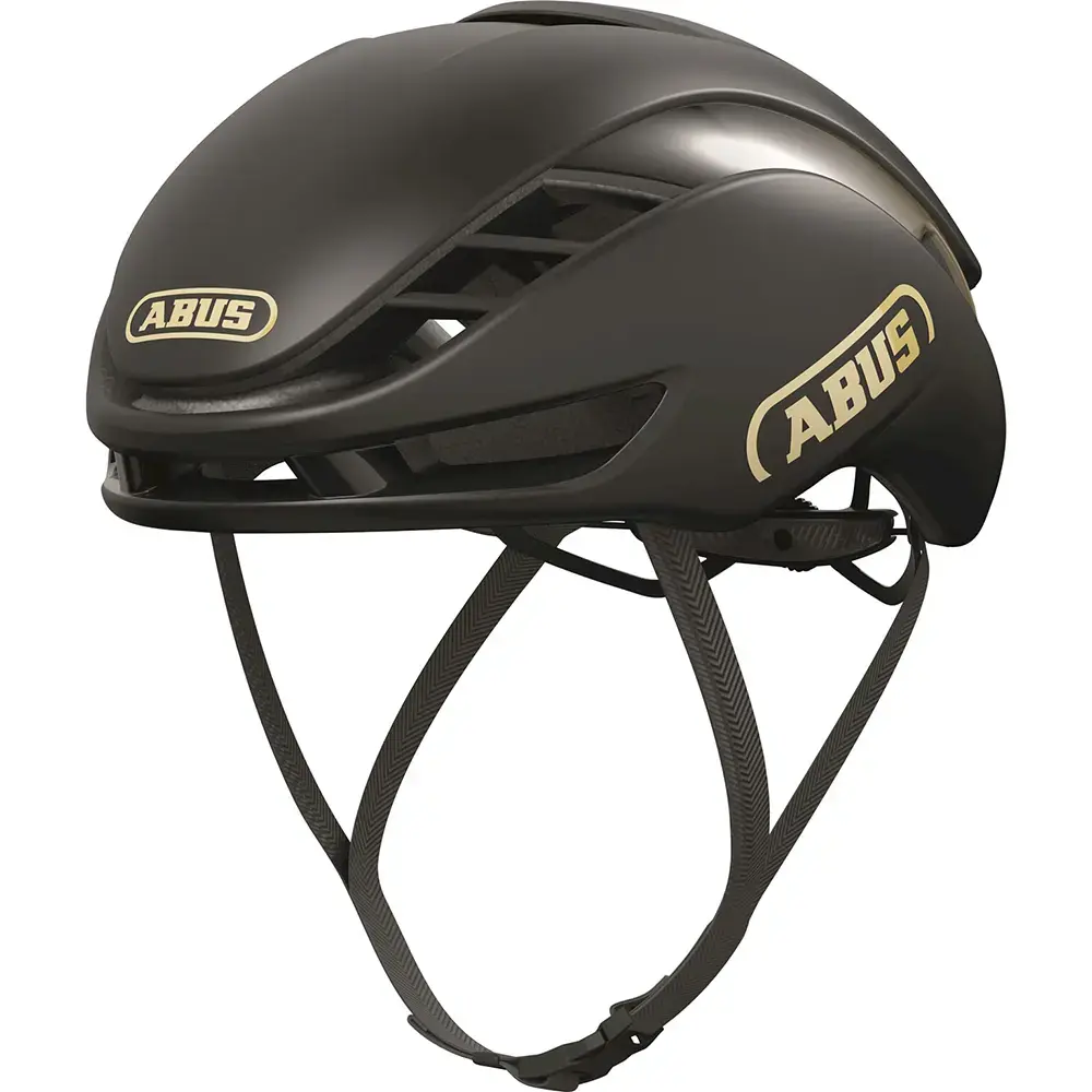 Abus Gamechanger 2.0 Race Fietshelm Zwart/Goud Wit