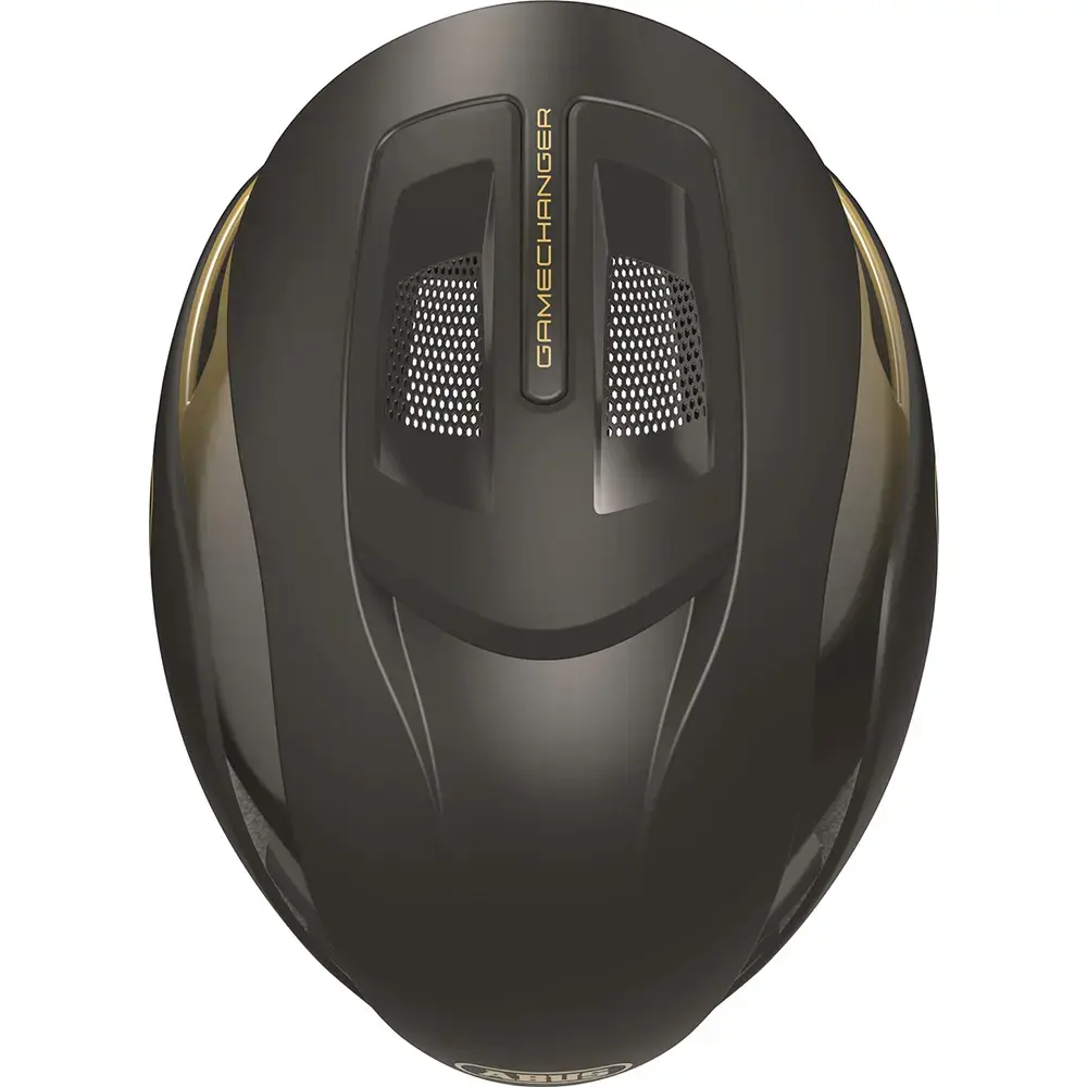 Abus Gamechanger 2.0 Race Fietshelm Zwart/Goud Wit