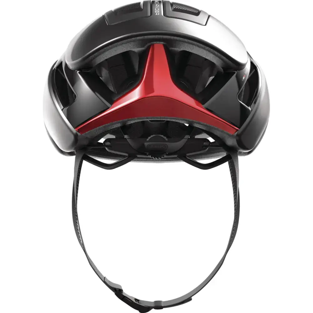 Abus Gamechanger 2.0 Race Fietshelm Titan Grijs/Rood