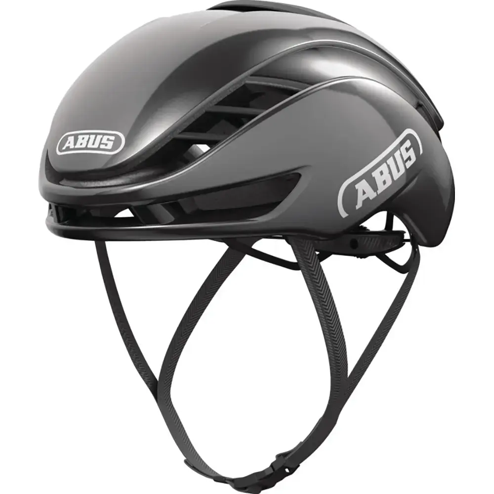 Abus Gamechanger 2.0 Race Fietshelm Titan Grijs/Rood