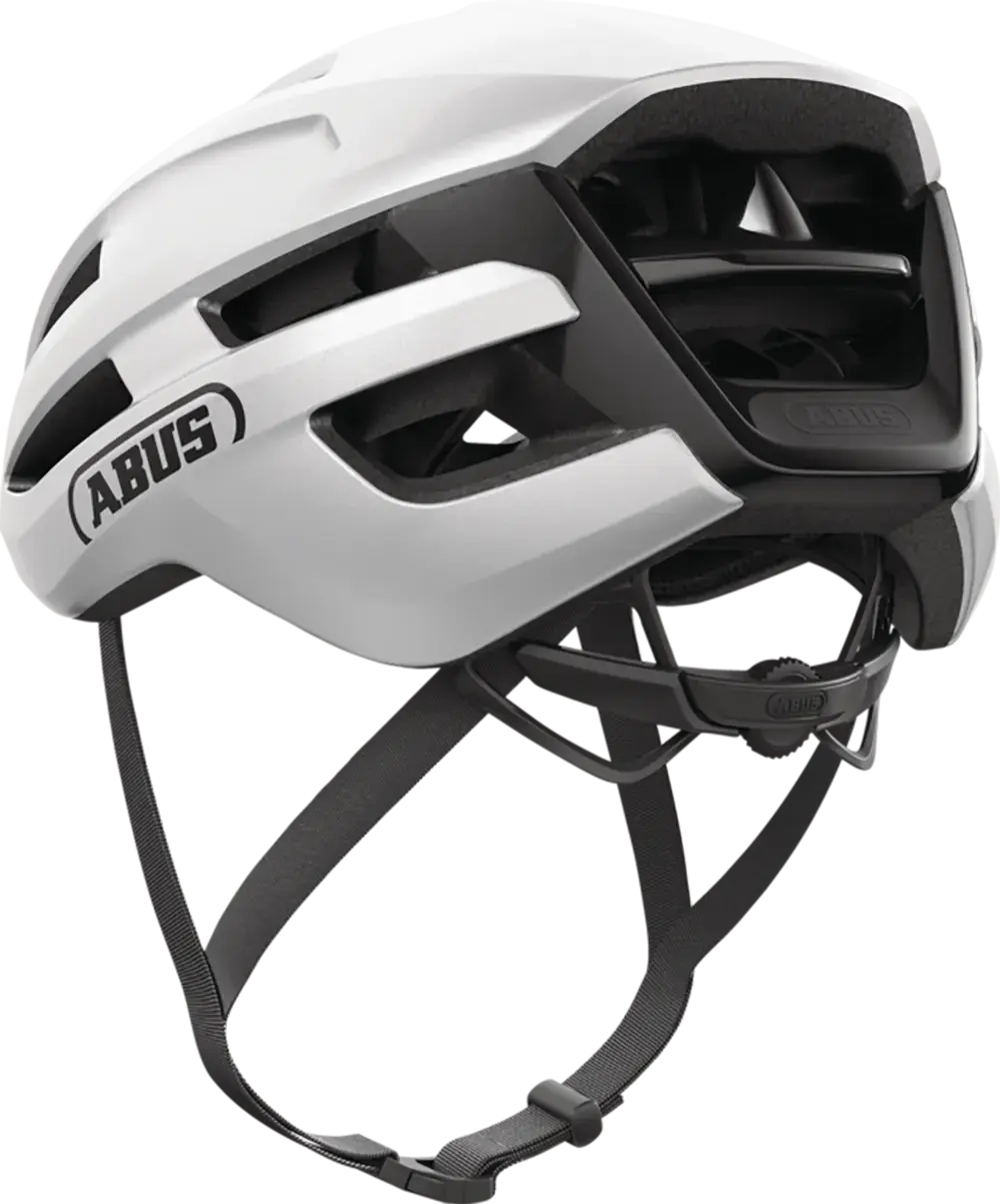 Abus PowerDome Race Fietshelm Gleam Zilver