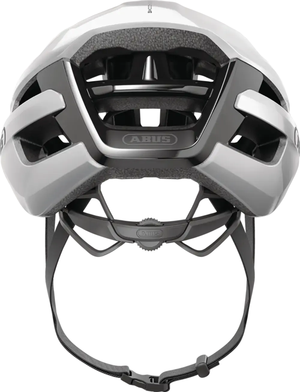 Abus PowerDome Race Fietshelm Gleam Zilver
