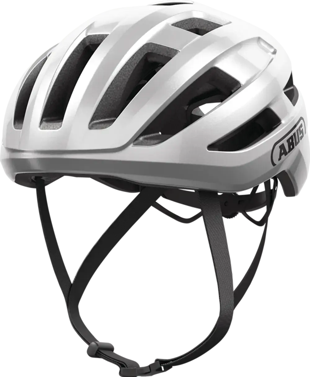 Abus PowerDome Race Fietshelm Gleam Zilver