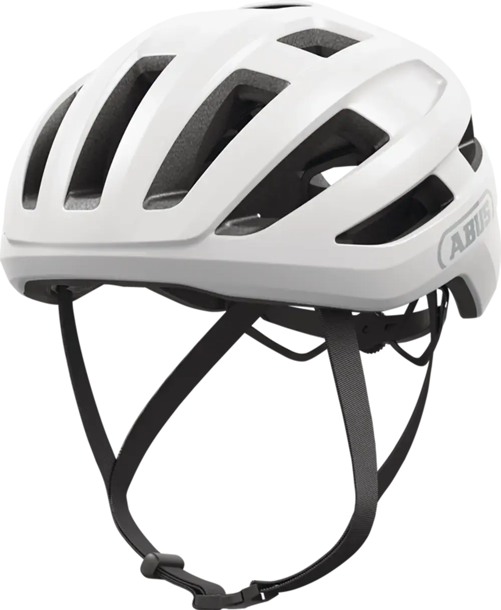 Abus PowerDome Race Fietshelm Polar Wit