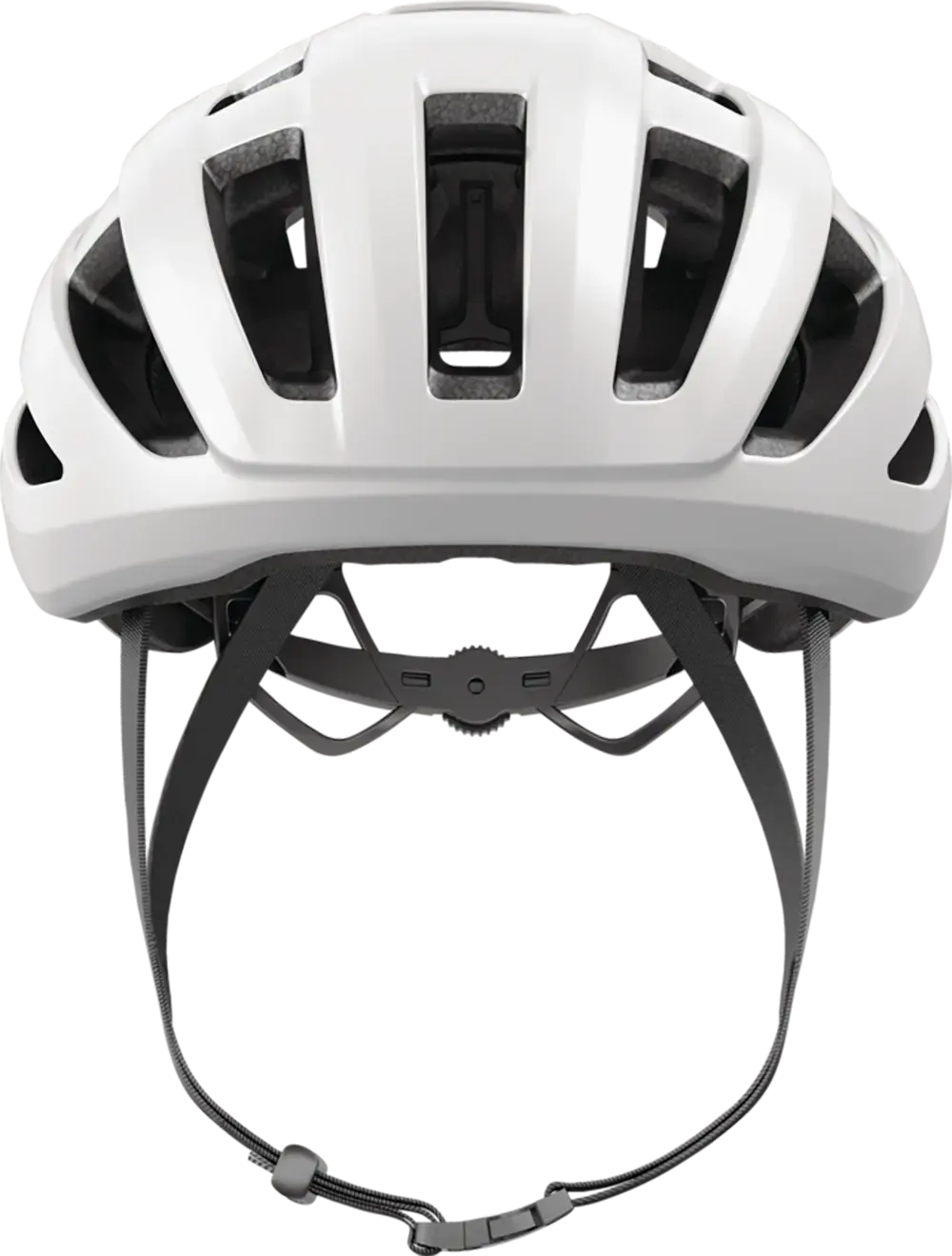 Abus PowerDome Race Fietshelm Polar Wit