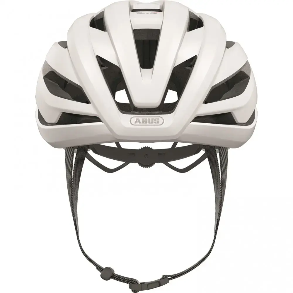 Abus StormChaser Ace Race Fietshelm Polar Wit