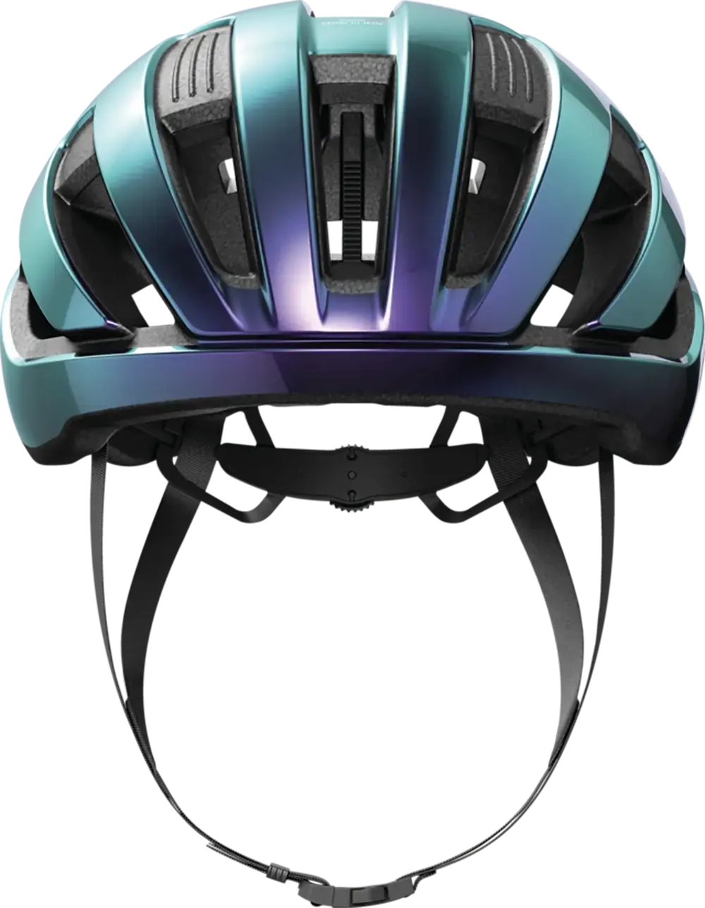 Abus WingBack Race Fietshelm Flip Flop Paars