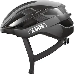 Abus WingBack Race Fietshelm Titan Grijs