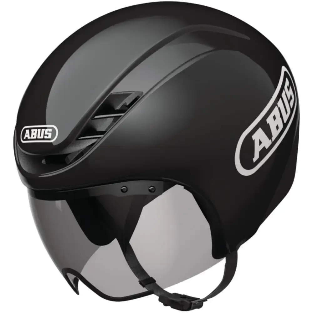 Abus Gamechanger TT 1.1 Aero Fietshelm Shiny Zwart
